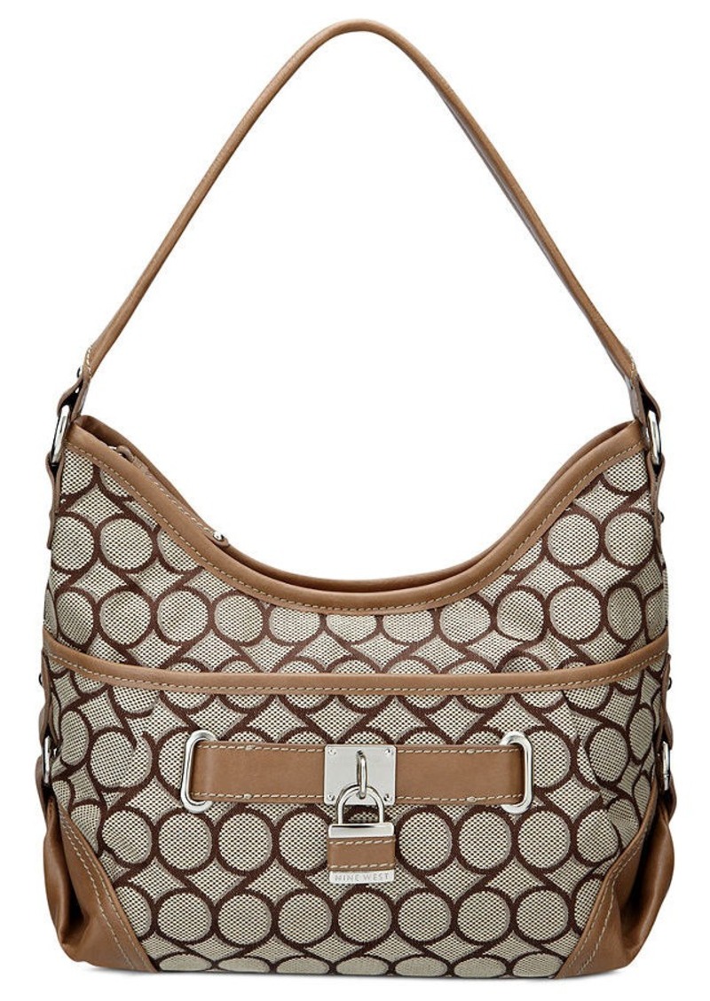 Nine West Handbag, 9 Jacquard Small Hobo | Shop It To Me - All Sales In
