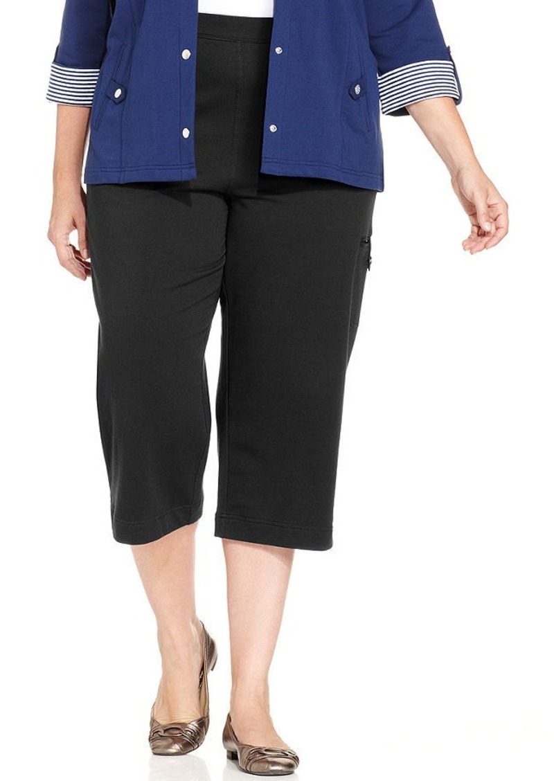 karen scott capri pants