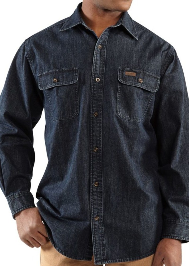 long sleeve carhartt work shirts