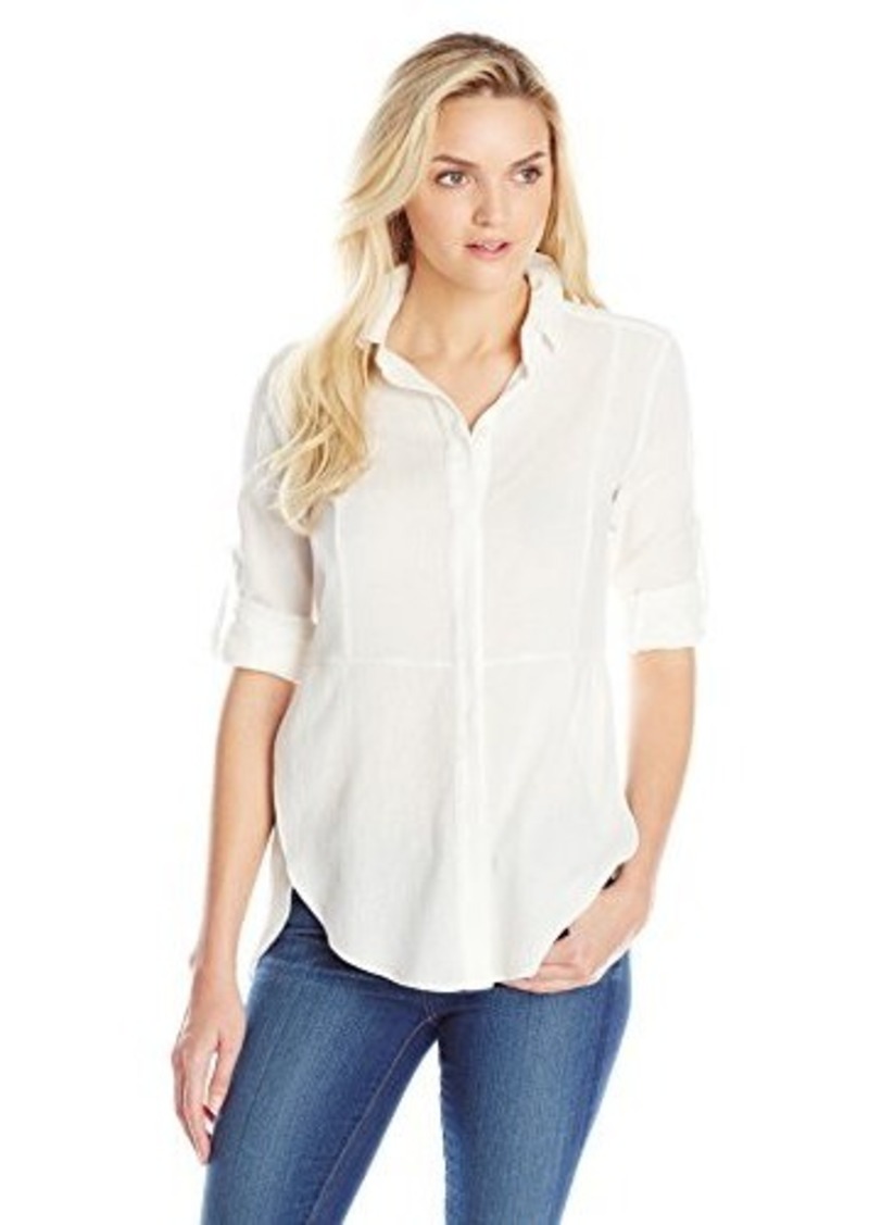 shirttail blouse