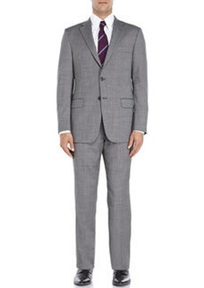 Hickey Freeman HICKEY FREEMAN Grey Two-Button Classic Fit Suit | Suits ...