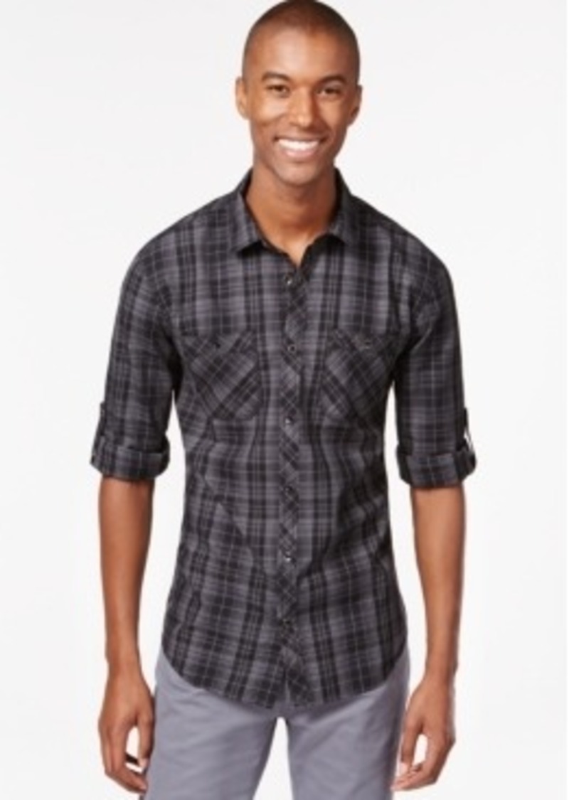 INC Inc International Concepts Revive Plaid Long-Sleeve Shirt, Only at Macy&#39;s | Casual Shirts ...