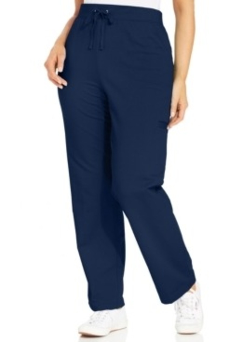 karen scott sport drawstring pants