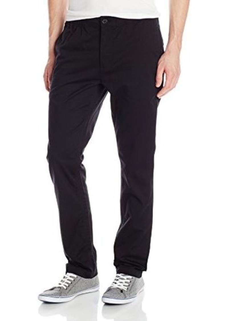 Kenneth Cole Kenneth Cole Men's Pull On Pant, Black, Large | Casual