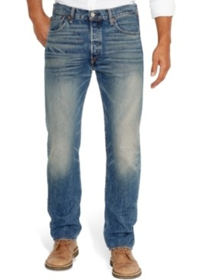 Levi's Levi's 501 Original Fit Faded Straight-Leg Jeans, Black Fog Wash | Jeans - Shop It To Me
