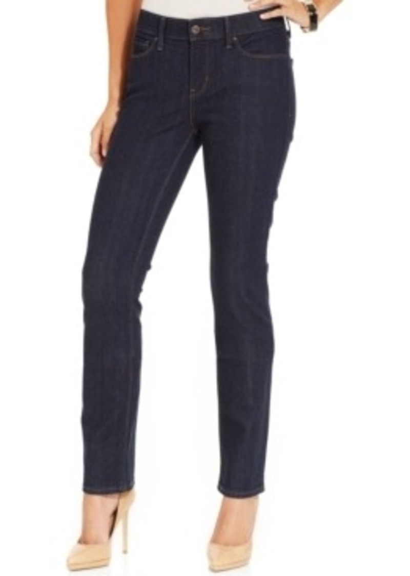 levi black straight leg jeans