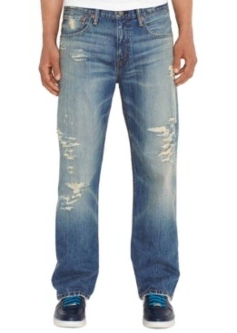 569 loose straight stretch jeans