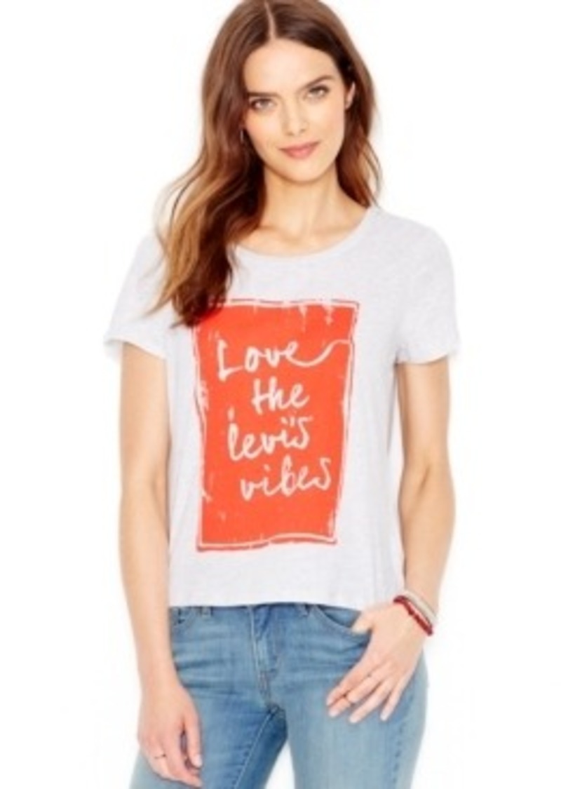 Levis Levis Cropped Graphic Tee Casual Shirts Shop It To Me 