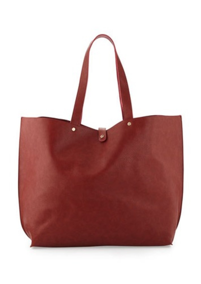 Neiman Marcus Neiman Marcus Large Pebbled Faux-Leather Tote Bag | Handbags - Shop It To Me