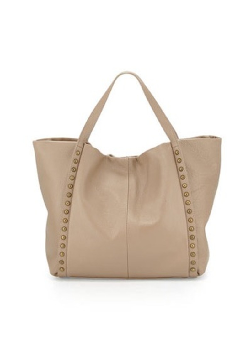 Neiman Marcus Neiman Marcus Made in Italy Slouchy Studded Leather Tote Bag | Handbags - Shop It ...