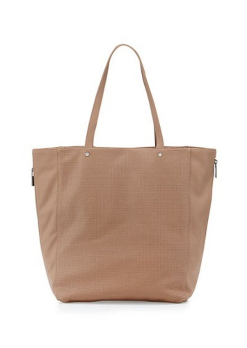 Neiman Marcus Neiman Marcus Perforated Side-Zip Tote Bag | Handbags - Shop It To Me