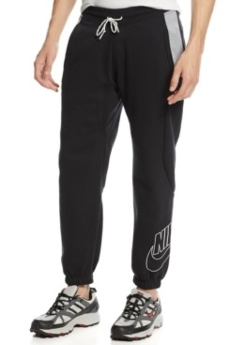 mens nike sweatpants cuffed