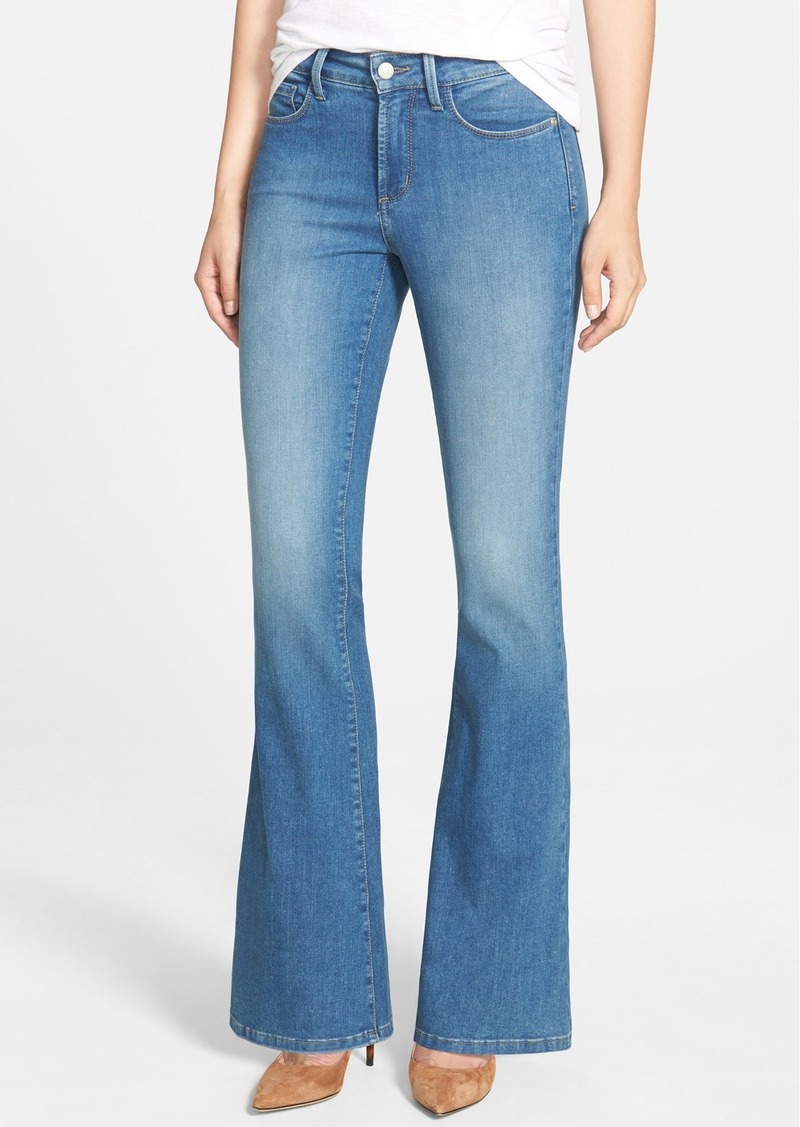 stretch flare jeans