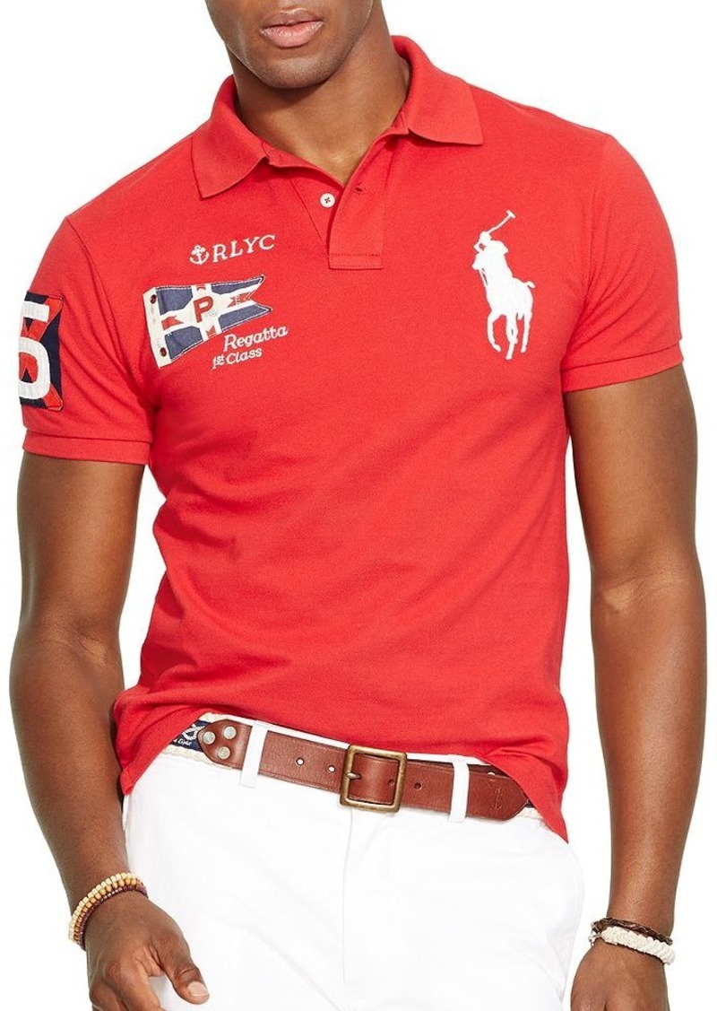 ralph lauren polo shirt custom fit