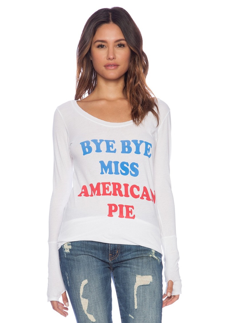 Rebel Yell Rebel Yell Bye Bye Miss American Pie Skinny Tee Tees