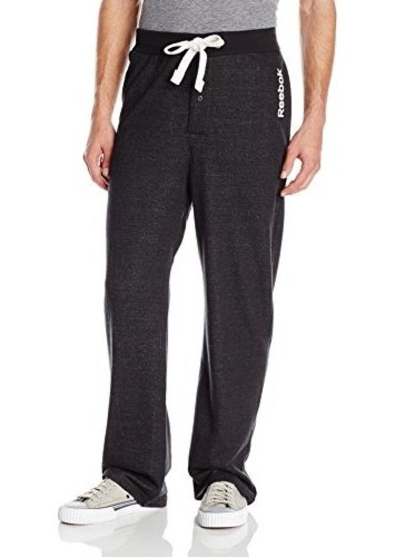 reebok men's knit lounge pants