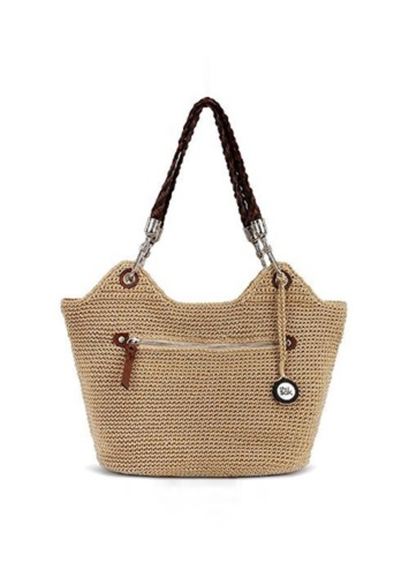 The Sak The Sak Indio Crochet Satchel Bag, Bamboo, One Size Handbags