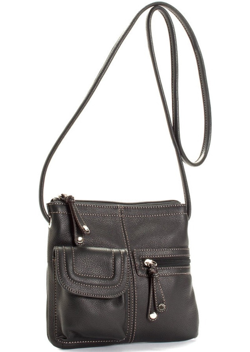 Tignanello Tignanello Handbag, Multi Pocket Organizer Leather Crossbody | Handbags - Shop It To Me